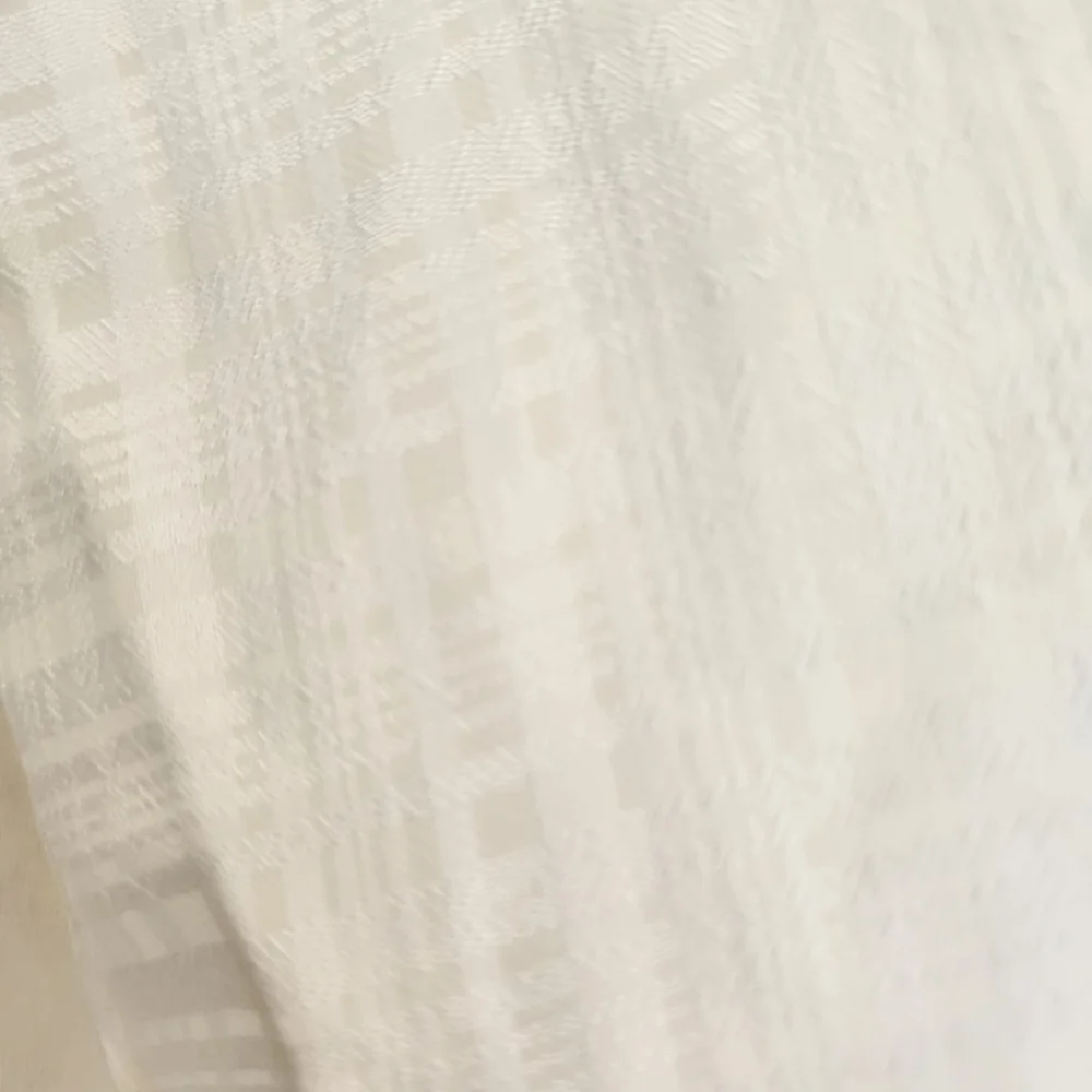 J. CREElegant White Ruffled Top
